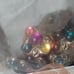 Flower Shape Grandmacore Sewing Buttons Fashion Royal Blue Gold Purple Emerald