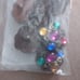 Flower Shape Grandmacore Sewing Buttons Fashion Royal Blue Gold Purple Emerald