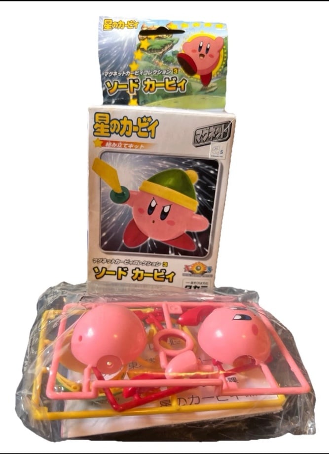 Takara Magnet Kirby Collection Sword Kirby Model Kit