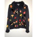 Vintage 1990s Berek Fall Harvest Halloween Squirrel Leaves Teacher Cardigan M