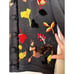 Vintage 1990s Berek Fall Harvest Halloween Squirrel Leaves Teacher Cardigan M