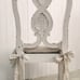 French linen chair cushion