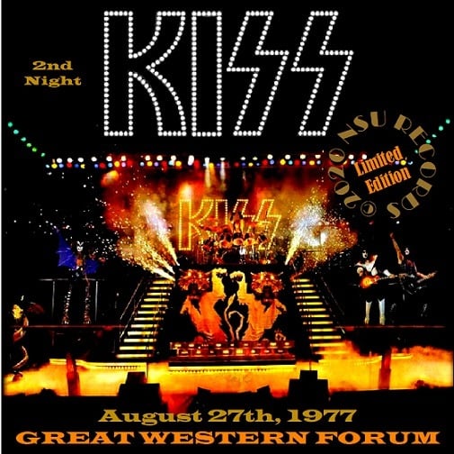 Kiss Live at the great western forum in los angeles,ca 1977 august 27th ltd cd