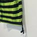 Unreleased Marilyn Manson/Dolls Kill Green Black Striped mini Dress medium new