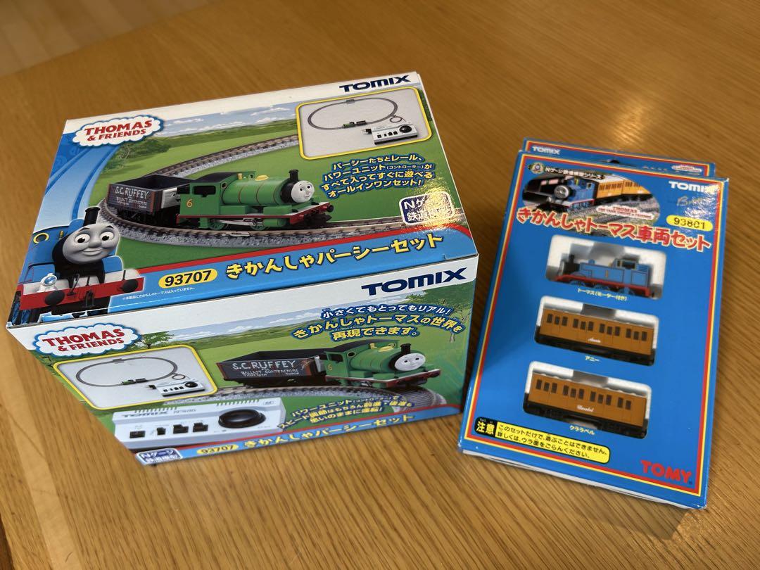 TOMIX Percy Engine Set and TOMIX Thomas Vehicle Set