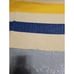 Golden Seal Wool Blanket Vintage 3 Stripe Red Yellow Blue 74 × 86 (Read)