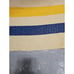 Golden Seal Wool Blanket Vintage 3 Stripe Red Yellow Blue 74 × 86 (Read)