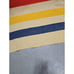 Golden Seal Wool Blanket Vintage 3 Stripe Red Yellow Blue 74 × 86 (Read)