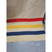 Golden Seal Wool Blanket Vintage 3 Stripe Red Yellow Blue 74 × 86 (Read)