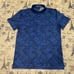 G/Fore NWT! Men'S Blueprint Skulls Icon Camo Tech Jersey Polo Shirt Size XL