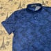 G/Fore NWT! Men'S Blueprint Skulls Icon Camo Tech Jersey Polo Shirt Size XL