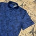 G/Fore NWT! Men'S Blueprint Skulls Icon Camo Tech Jersey Polo Shirt Size XL
