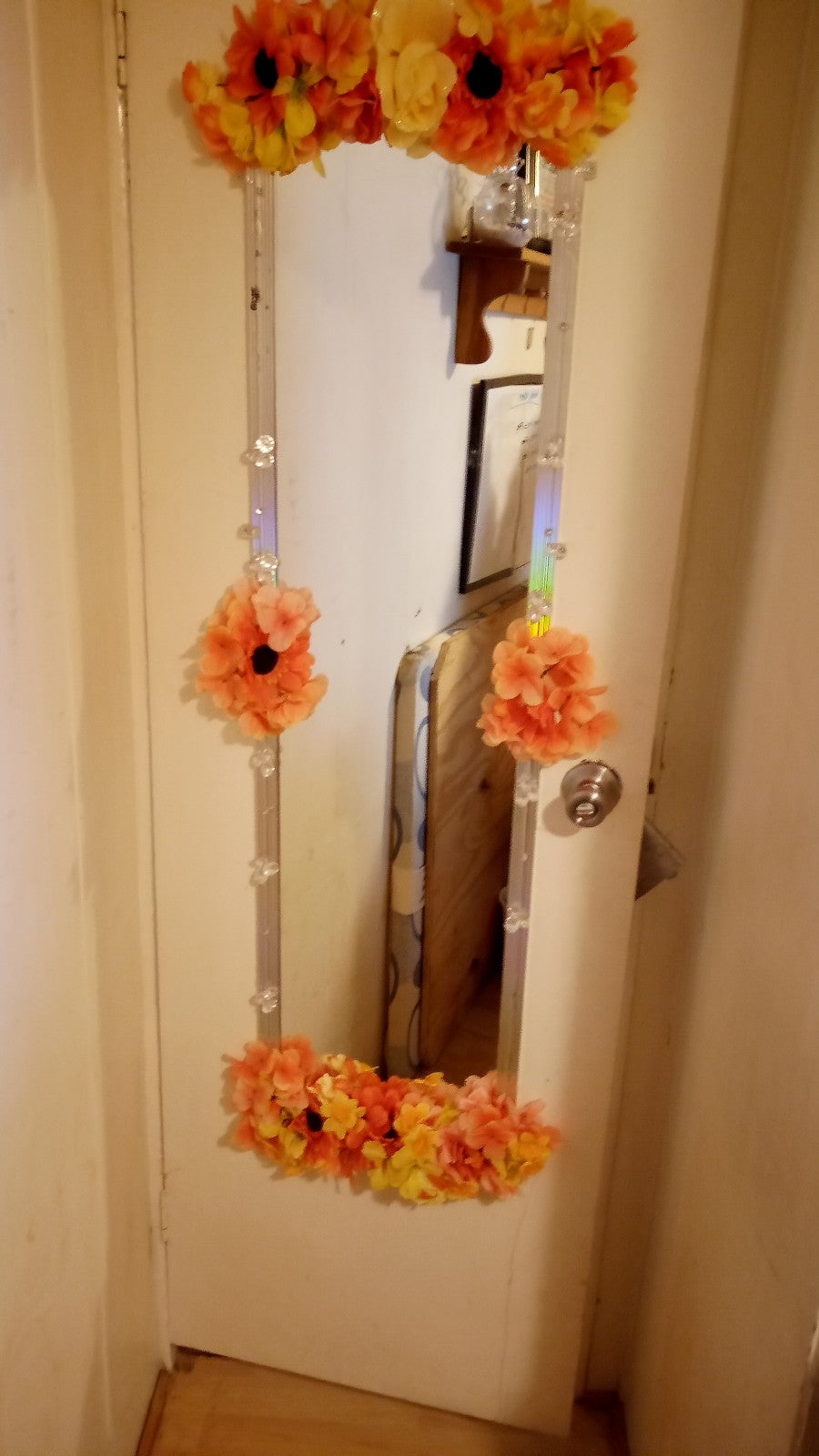 Homemade designed mirror