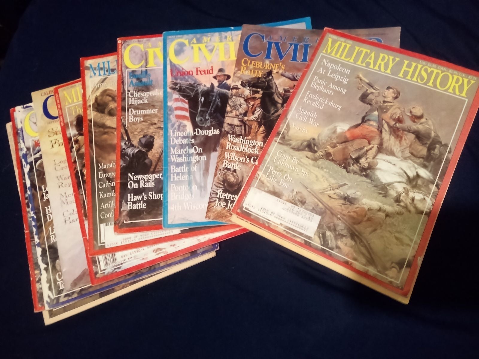 civil war magazines 1987-2000's