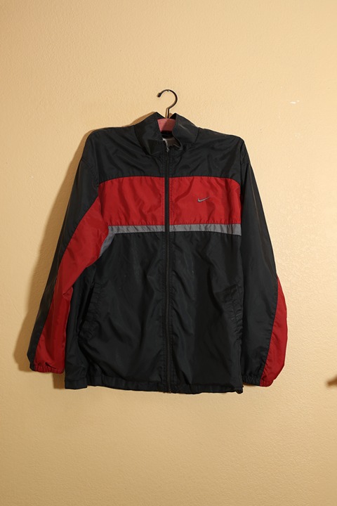 Vintage Nike Y2K Zip Up Track Jacket (L)