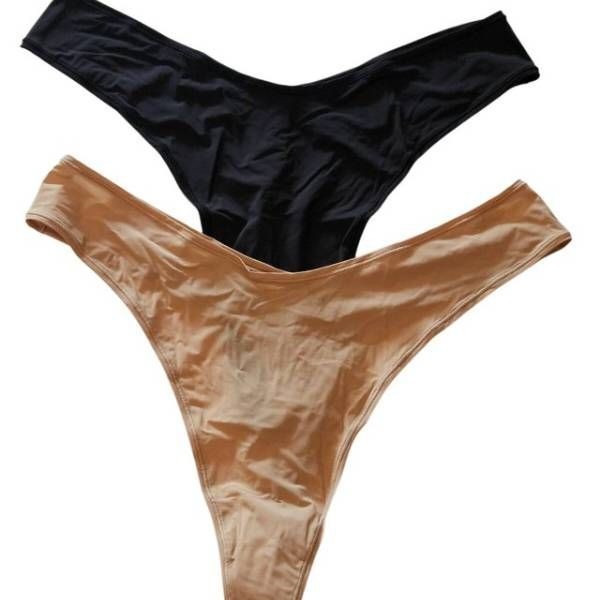 2 pair SKIMS V CUT PANTY NWT