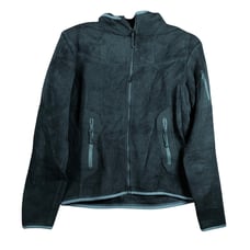 Arc'teryx Womens Jacket Black Covert Hooded Zip Pockets Fleece Long Sleeves S
