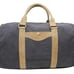 Small Canvas GYM Bag Overnight Tote CD01GRY