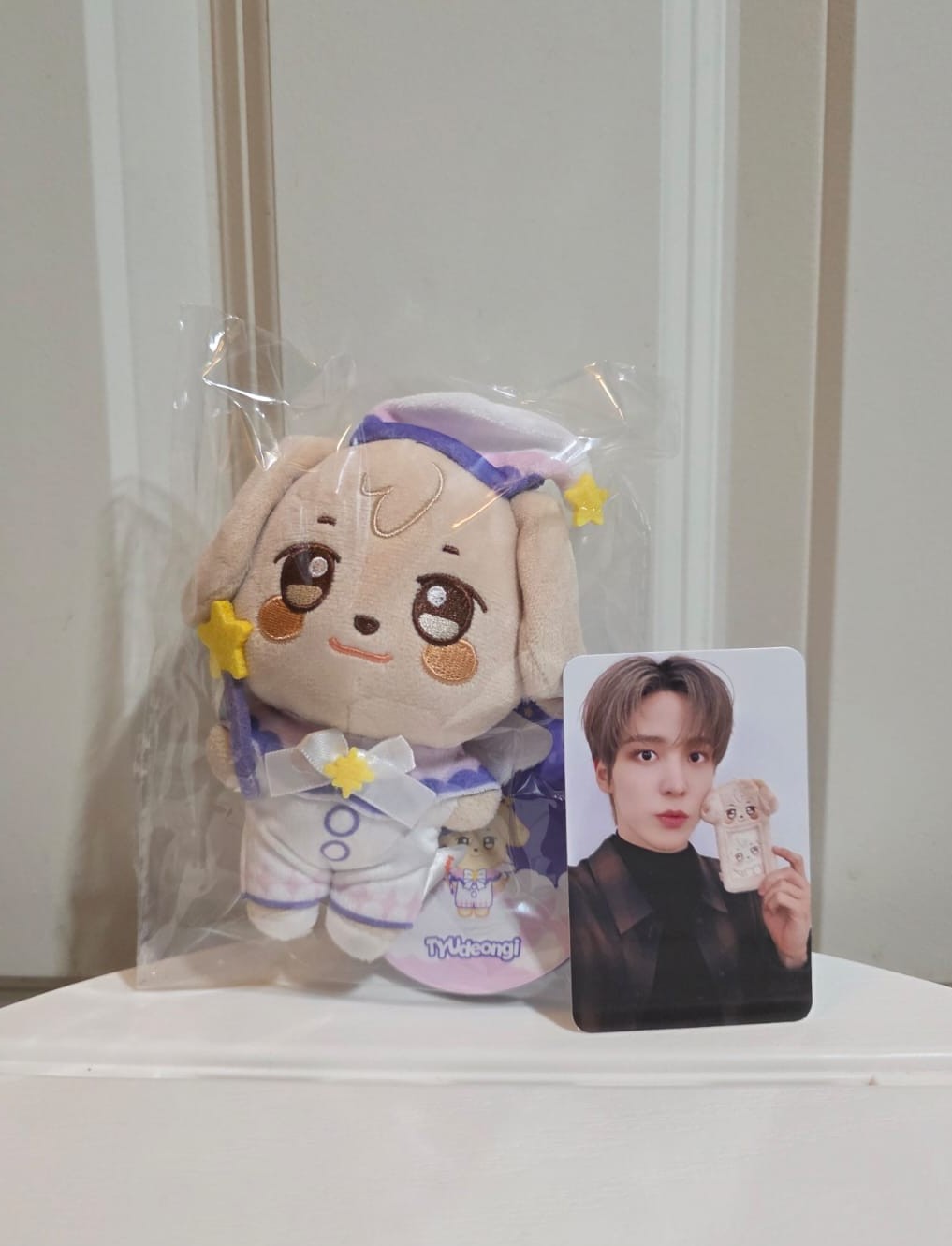 ATEEZ - ANITEEZ IN THE DREAMLAND PLUSH KEYRING (GUARDIAN ANGEL) - TYUDEONGI