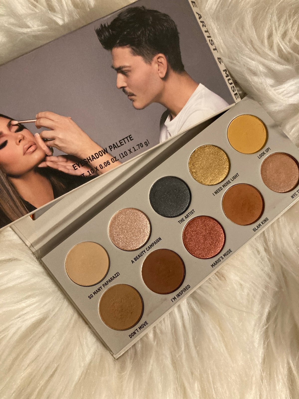 KKW x Makeup mario The artist & muse palette
