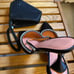 VESTATE women’s shoes and BABEYOND rhinestone clutch