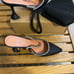 VESTATE women’s shoes and BABEYOND rhinestone clutch