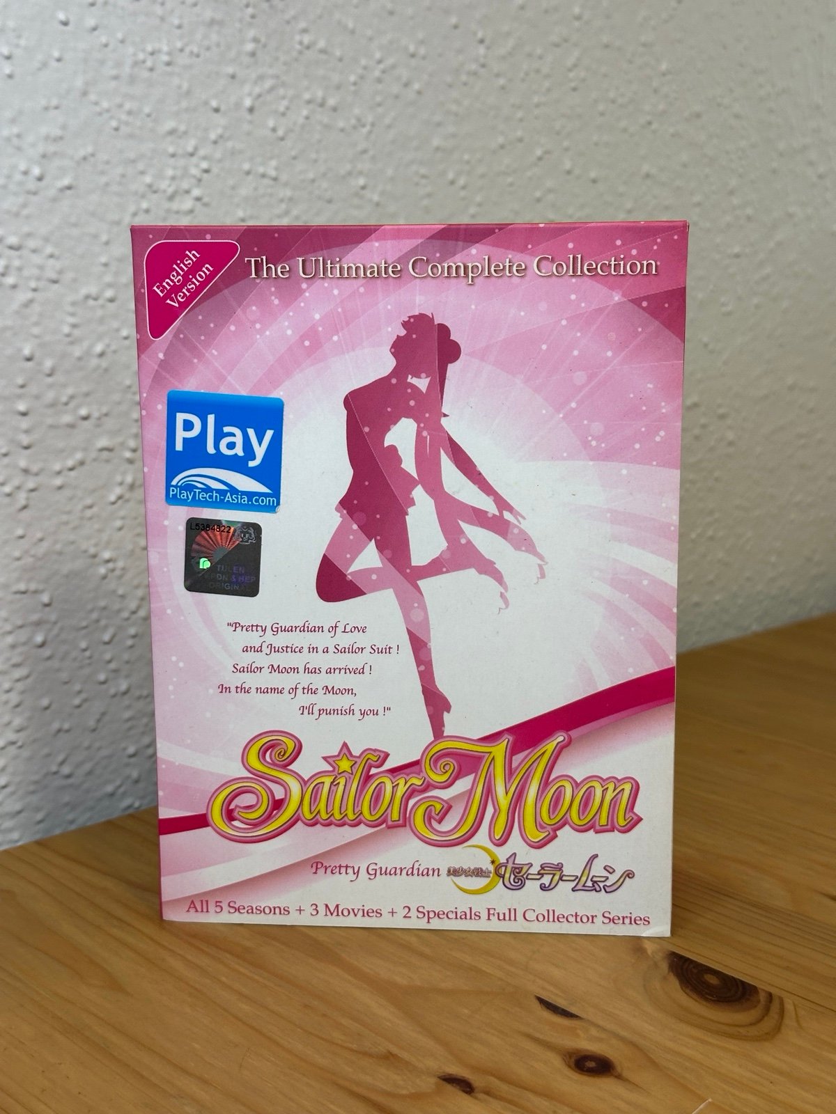 Sailor Moon Pretty Guardian Complete Collection English Version Missing Disc 2