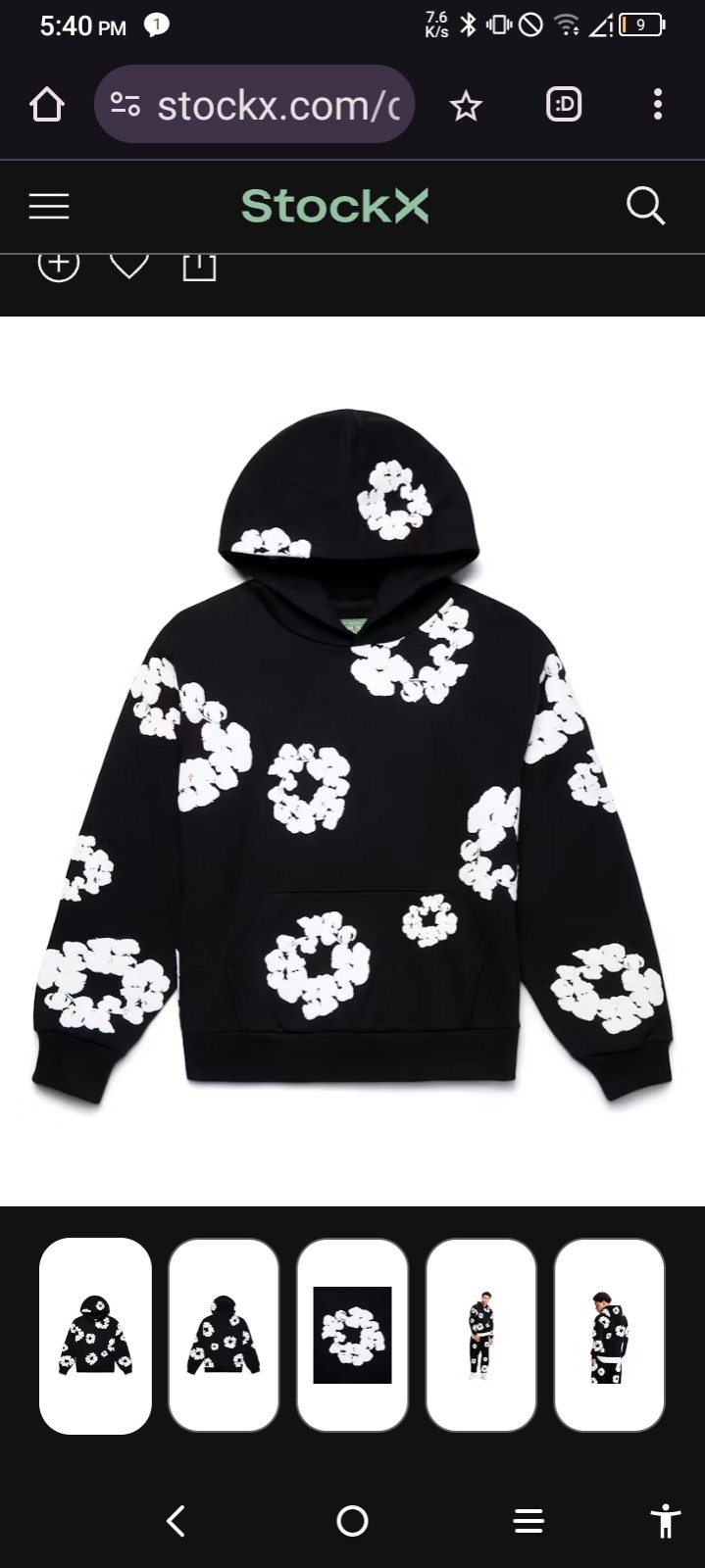 denim tears hoodie