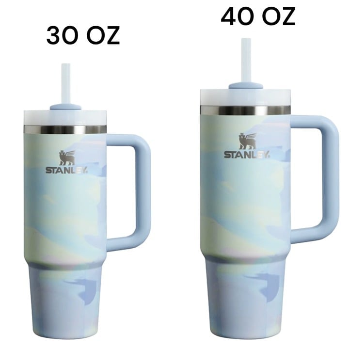 STANLEY QUENCHER H2.0 FLOWSTATE™ TUMBLER | 30 OZ & 40 OZ Cool Serene- Set