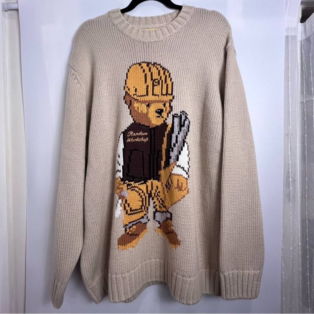 Market • Workshop Bear Sweater • Size XL