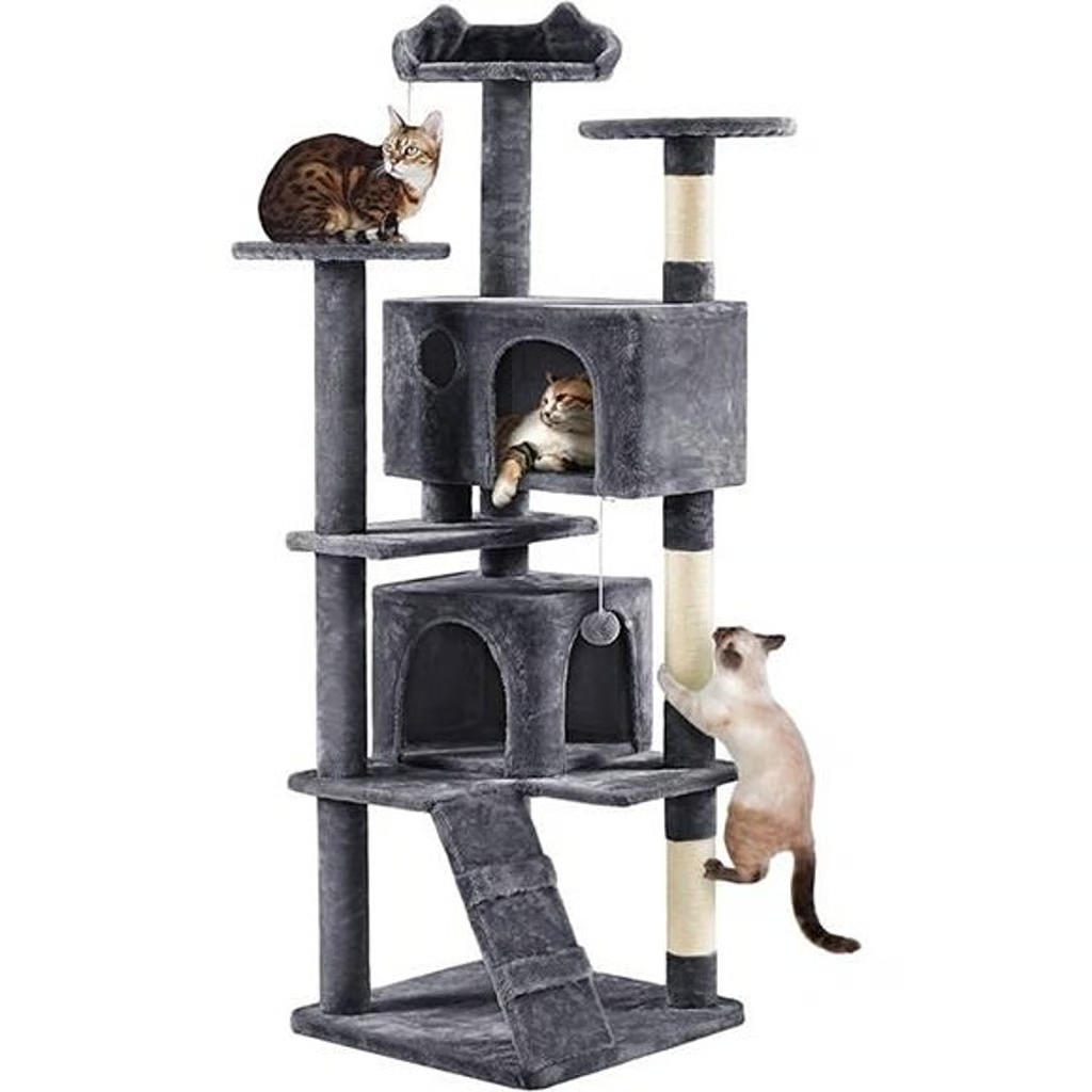 Multi-Level Cat Tree Tall Cat Tower Cat Furniture