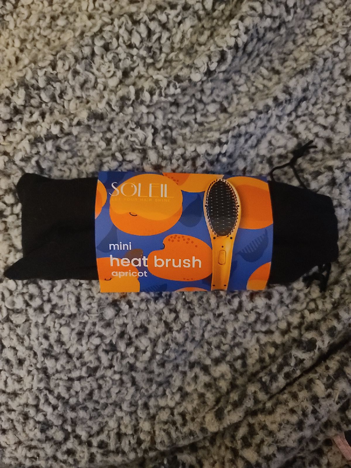 Soleil mini heat brush apricot 150 MSRP