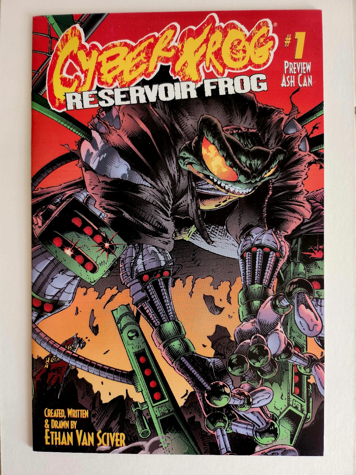 Cyberfrog: Reservoir Frog Ashcan #1 VF/NM ; Harris comic