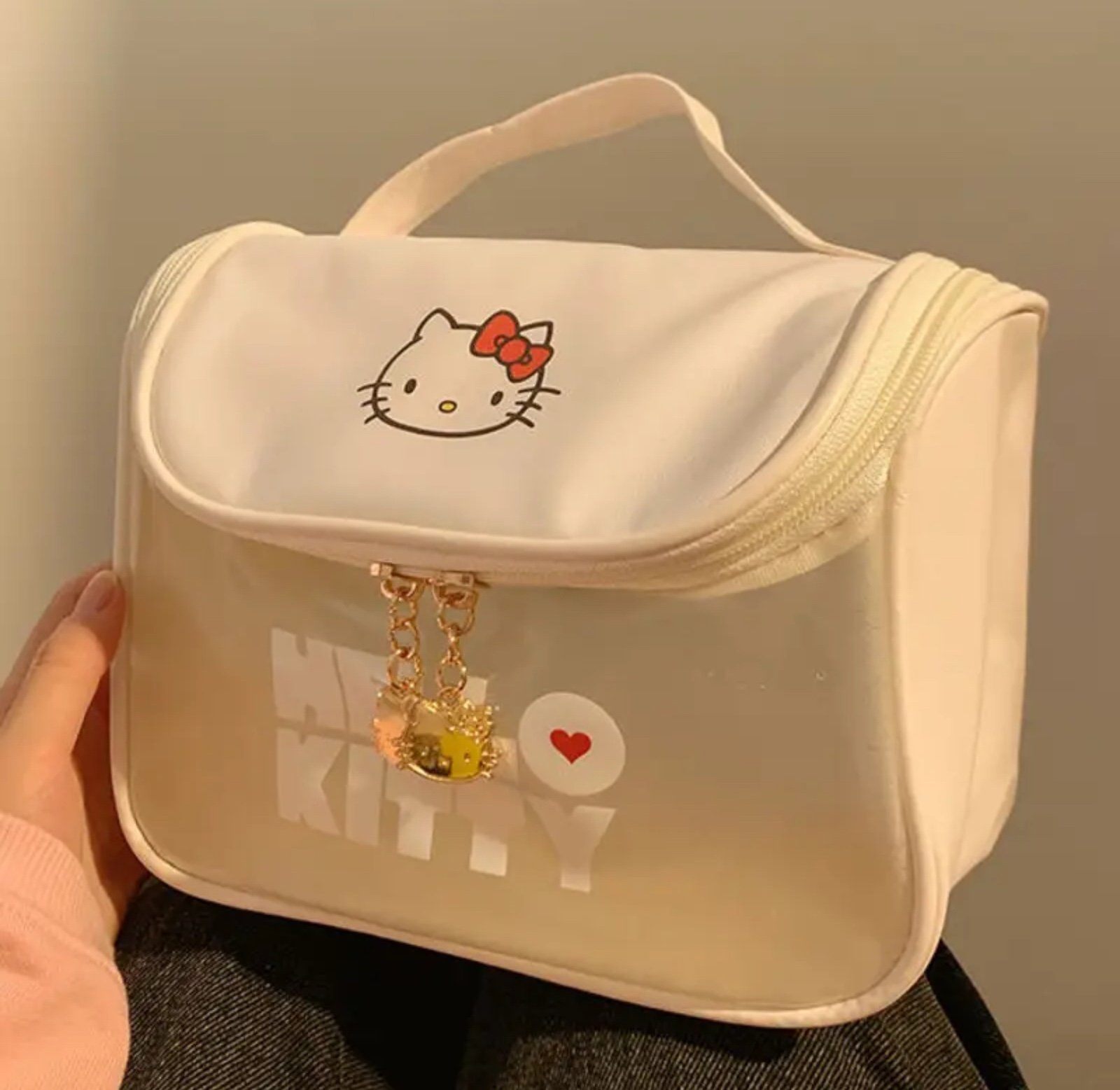 Hello Kitty makeup bag