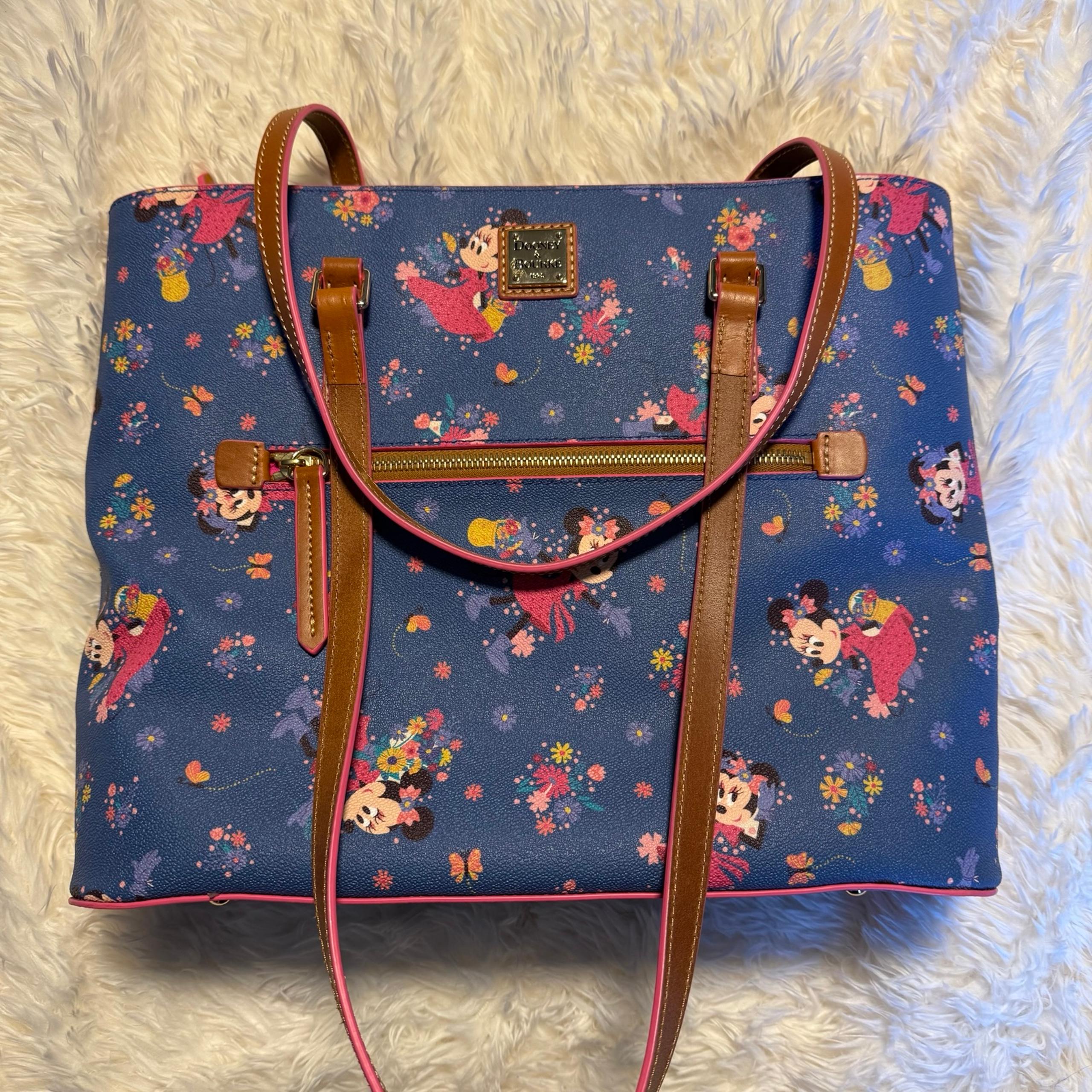 Disney Dooney Minnie Floral Tote