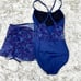Bloch leotard and matching wrap around skirt (AS)