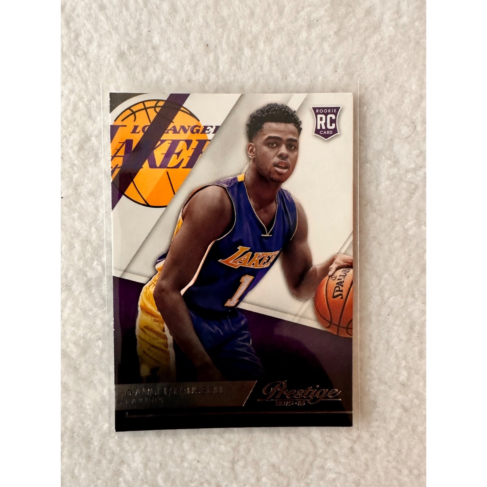 Prestige 2015-16 Dangelo Russel RC Collectible Basketball Card