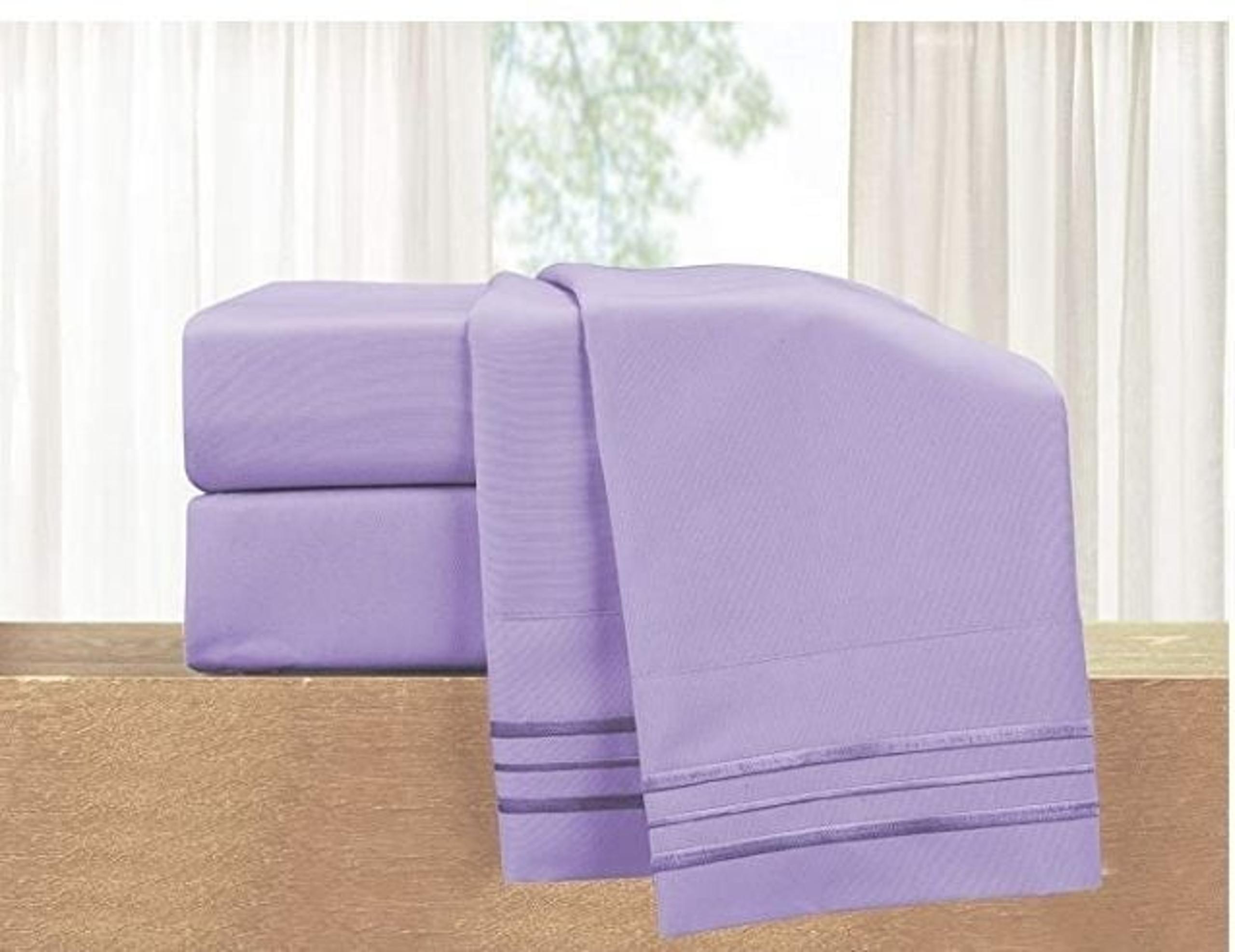 Bamboo Luxury Queen Sheet Set - Lavender