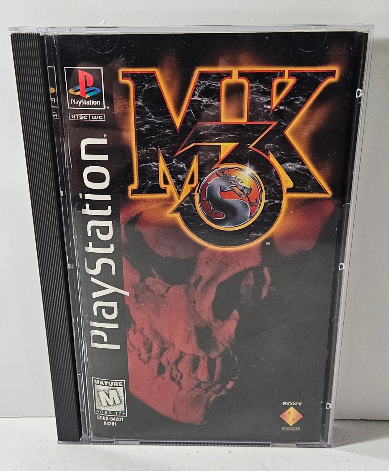 Mortal Kombat 3 MK3 Long Box Playstation