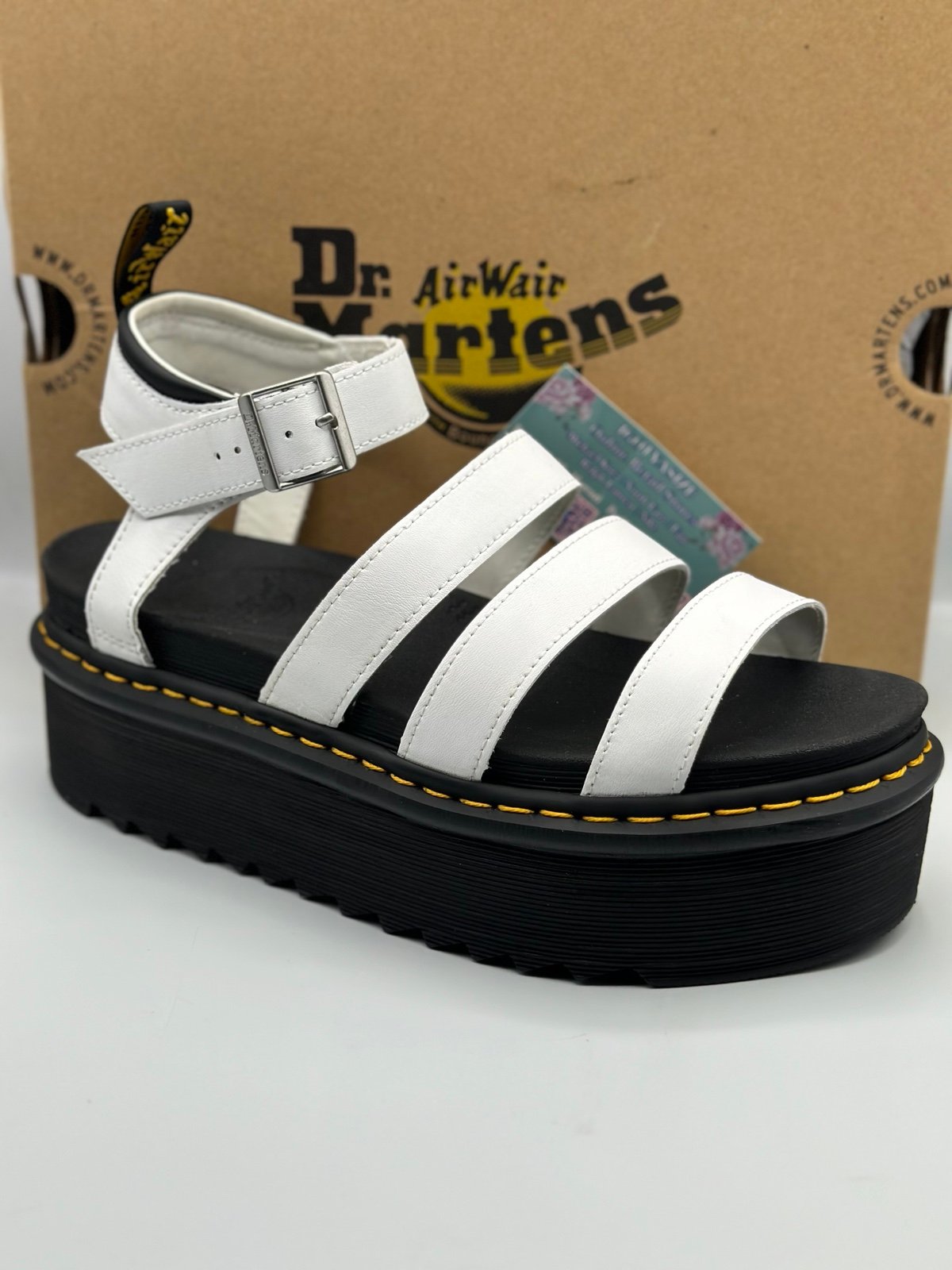DR MARTENS BLAIRE HYDRO PLATFORM SANDAL (L11)