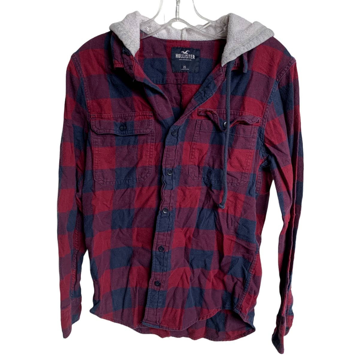 Hollister Co. Hooded Button Down Shirts | Mercari