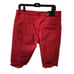 Argonaut Nation Denim Diatressed Jean Shorts Men SIZE 36 Red