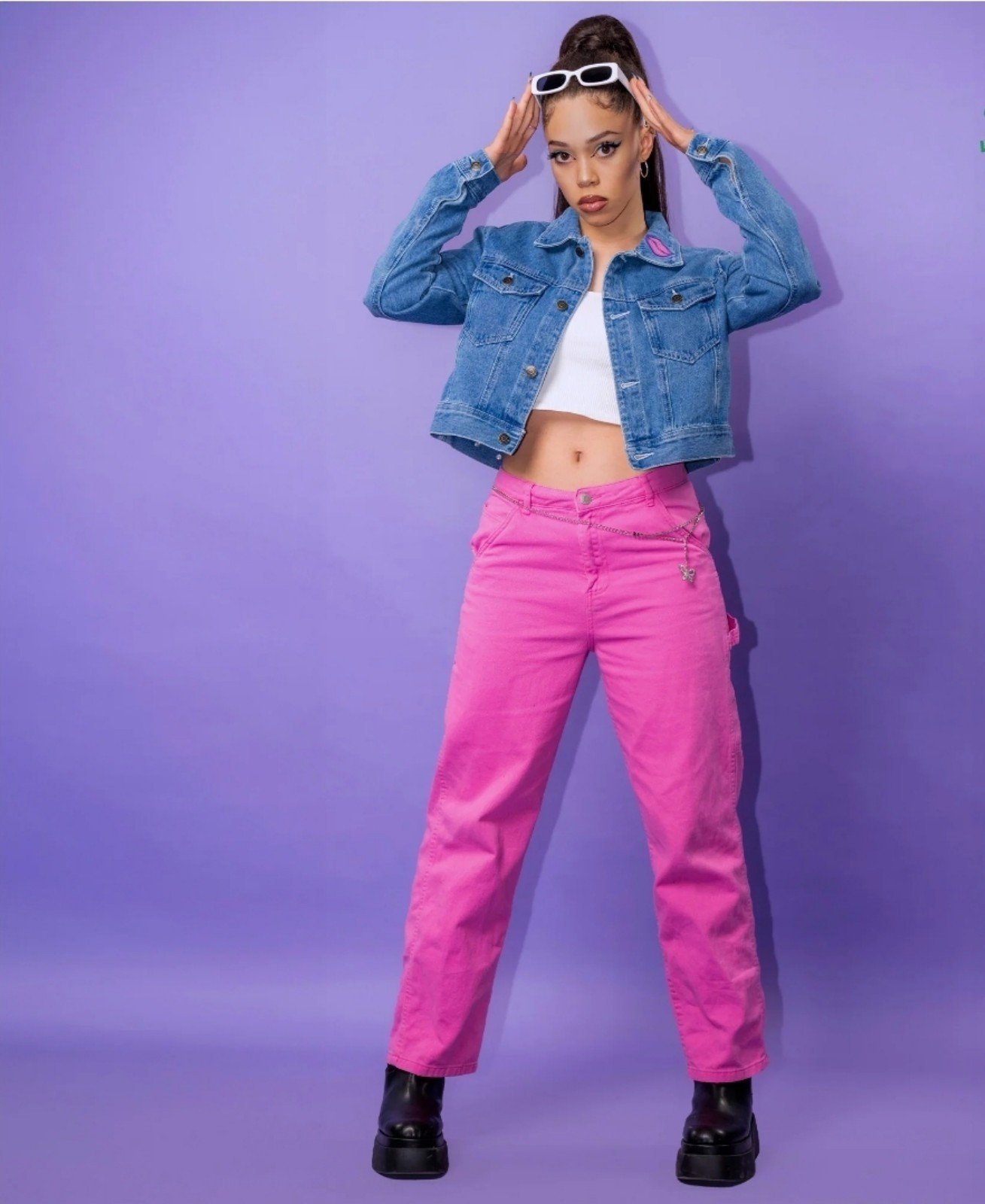 Bratz Cropped Denim Jacket