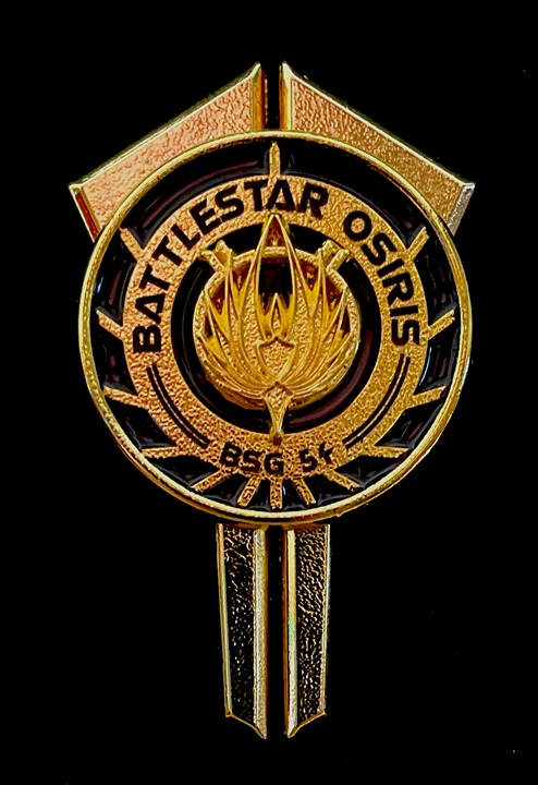 BATTLESTAR GALACTICA Osiris Battlestar Dress Uniform Pin