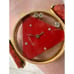 Vintage 80s Geometric Watch With Floating Rhinestones