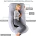 Pregnancy Pillows for Sleeping 55 Inches U-Shape Full Body Pillow and Maternity