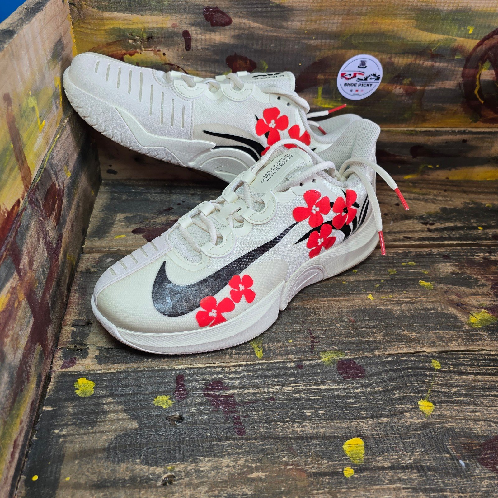 Nike Air Zoom GP Turbo Naomi Osaka Tennis White Women's Size 10