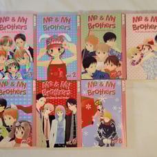 Me & My Brothers Manga Lot (Vol. 1-6, 8) Hari Tokeino