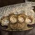 Gold Constantine Style Paperweight Heavy Metal