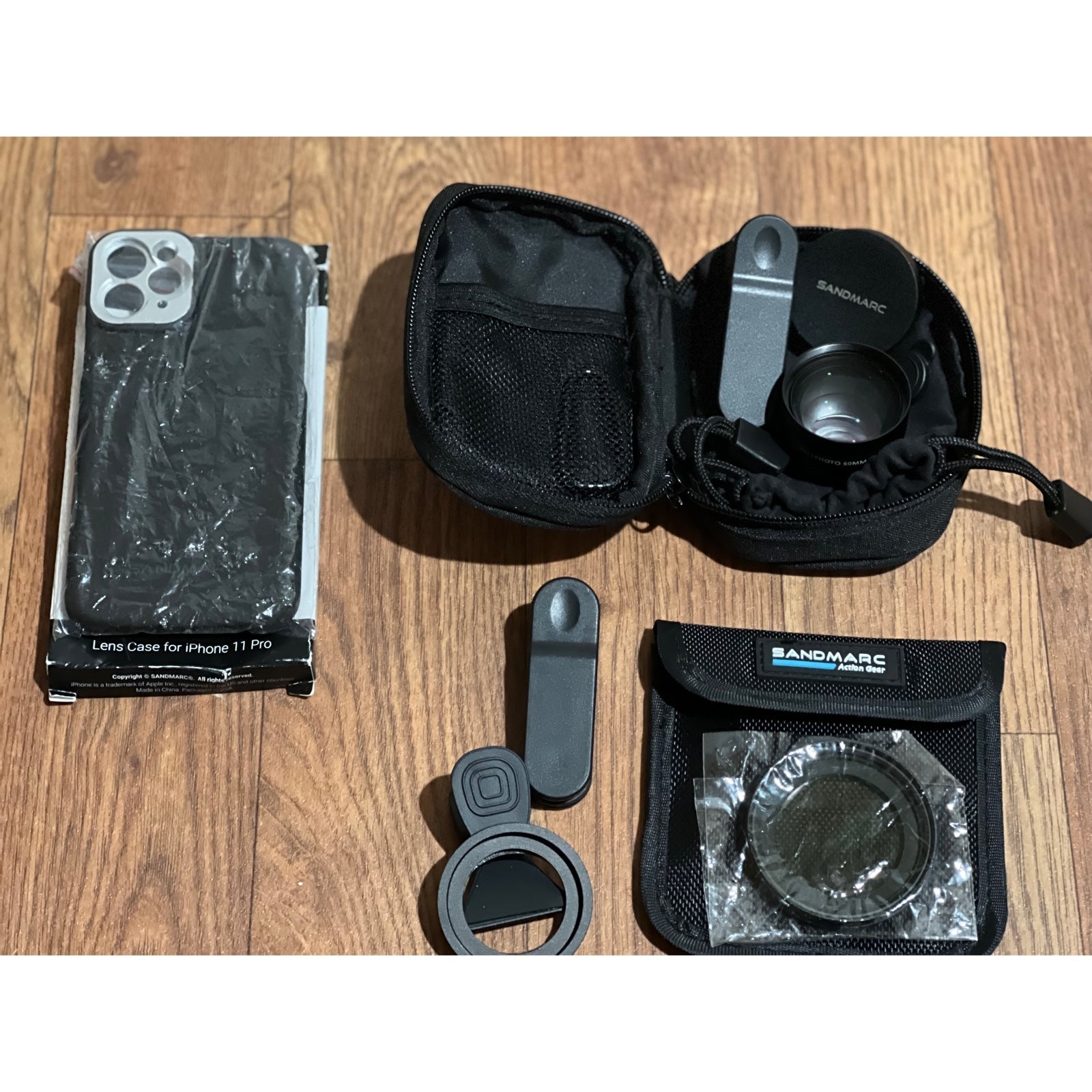 Outlet Sandmarc telephoto lens kit with Drama Polarizer lens filter for IPhone 11pro